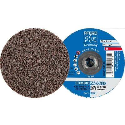 Afbeelding van PFERD 42759141 COMBIDISC geperste vliesschijf CD PNER Ø 50 mm hard A, Grof voor finish