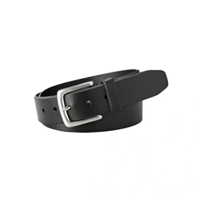 Afbeelding van FOSSIL Leren Riem Joe Belt W95 Black Zwart