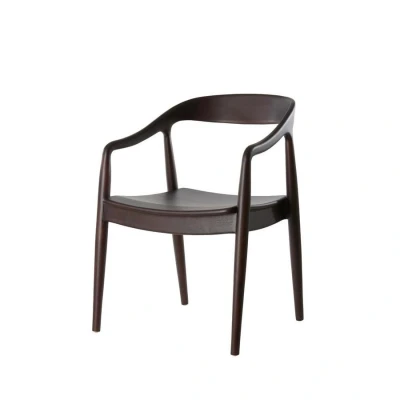Afbeelding van Light &amp; Living Palos eetkamerstoel Hout donkerbruin