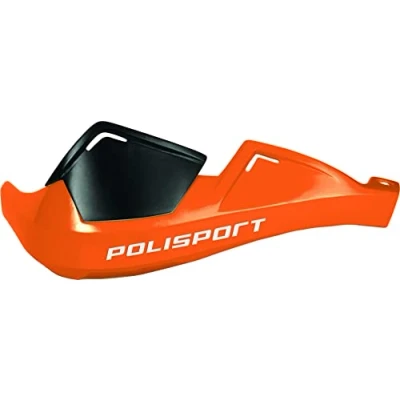 Afbeelding van POLISPORT 8305100030 Handkappen EVOLUTION INTEGRAL 2 bevestigingspunten MX Style gemaakt van plastic met montagekit inbegrepen compatibel alle MX/enduro modellen in kleur oranje