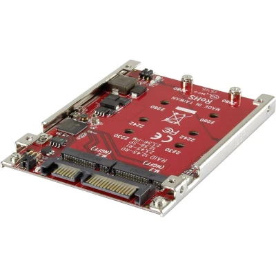 Afbeelding van Renkforce RF 2841812 2 poorten RAID controller Geschikt voor: M.2 SATA SSD Incl. inbouwframe