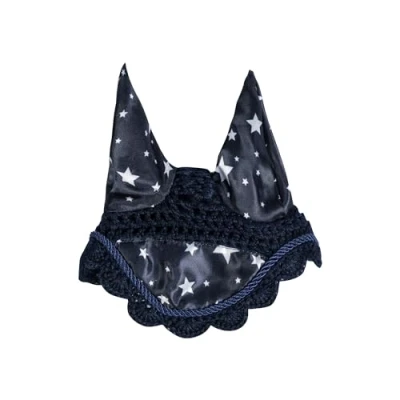 Afbeelding van HKM Oornetje Hobby Horsing Print Navy