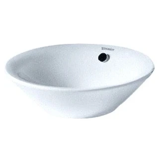 Afbeelding van Duravit Philippe Starck fontein losse kom33cm wit Minimalistisch design