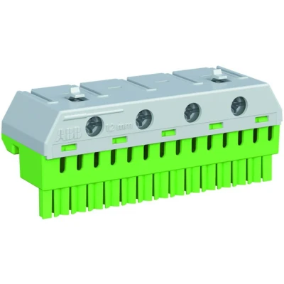 Afbeelding van Striebel &amp; John ZK144G PE Quick Steckklemme, 14x1,5 4mm², 4x2,5 25mm², gelb grün (2CPX062760R9999)