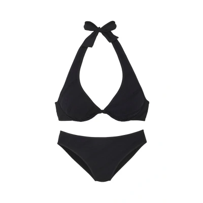 Afbeelding van s.Oliver SET Bikini, Dames, Maat: 36xC, Schwarz