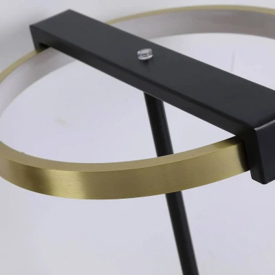 Afbeelding van Searchlight Tafellamp Aerial zwart en goud EU62331GO