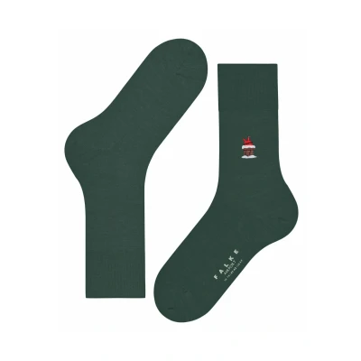 Afbeelding van Falke Airport Santa Chimney SO Sokken, Heren, Maat: 43/44, Hunter green