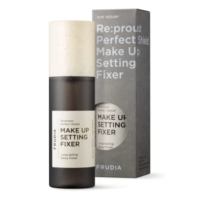 Afbeelding van Frudia RE:PROUST Perfect Shield MAKE UP Setting Fixer Fixeerspray &amp; poeder, Maat: 120 ml,