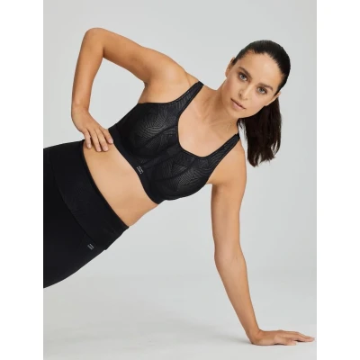 Afbeelding van PrimaDonna The Game Padded Sport Bra Zwart B 75 Dames