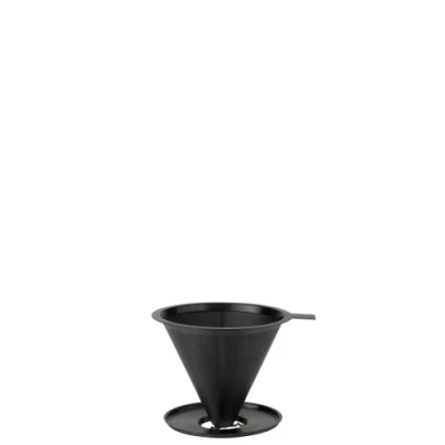 Afbeelding van Stelton Nohr slow brew fijnmazig koffiefilter Black metallic