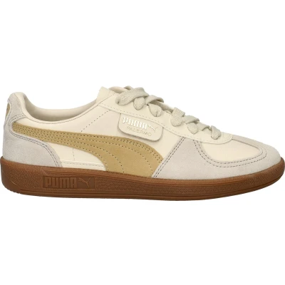 Afbeelding van Puma Palermo Unisex Sneakers laag, Maat: 38.5, Alpine snow/desert dust Leer