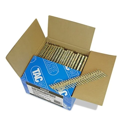 Afbeelding van Tacwise 0984 Extra verzinkte framingspijkers van 3,75/38 mm, positieve plaatsing ronde kop, ringschacht, 34 hellend, papier gebundeld, 2200 stuks