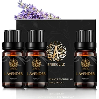 Afbeelding van aromatherapie lavendel etherische olie set voor Soap maakt, 100% pure diffuser, 3*10ml oliebranders,