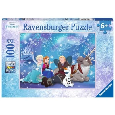 Afbeelding van Ravensburger Puzzel XXL Frozen: 100 stukjes blauw