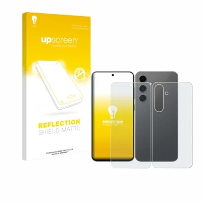 Afbeelding van upscreen Screenprotector voor Samsung Galaxy S24 FE (Voor+Achter) Folie Beschermfolie anti glare matte