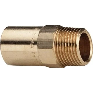Afbeelding van Profipress overgangskoppeling brons 42 mm spie x 1.1/2&quot; bu.dr.