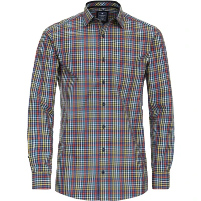 Afbeelding van Redmond Comfort FIT Overhemd, Heren, Maat: Large, Blau(10)