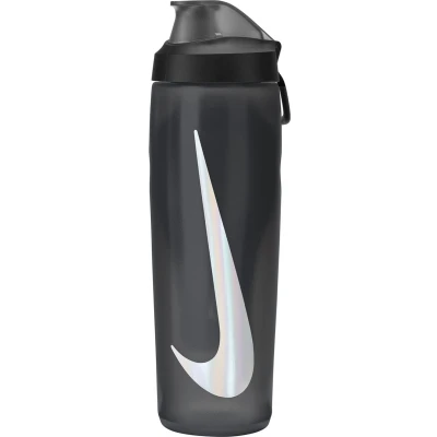 Afbeelding van Nike Performance Refuel Bottle Locking LID 709 ML Unisex Bidon, Maat: One Size, Anthracite/black/silver iridescent