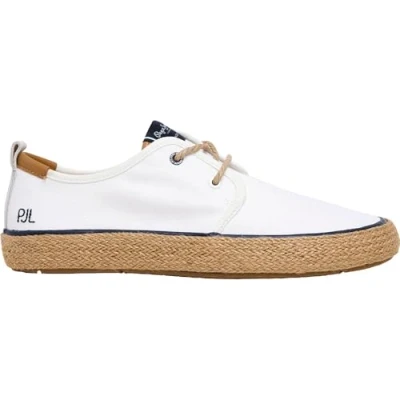 Afbeelding van Pepe Jeans PORT Tourists Espadrilles, Heren, Maat: 40, Off white