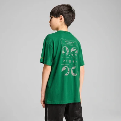 Afbeelding van Puma Harry Potter Tshirt print voor kinderen, Maat: 140, Archive green