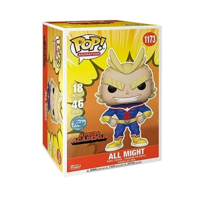 Afbeelding van Pop Animation: Mega My Hero Academia All Might Super Sized Funko Pop#1173