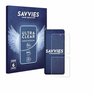 Afbeelding van Savvies Screenprotector voor Samsung Galaxy Z Flip 7 Folie Beschermfolie transparant (6 Stuks)