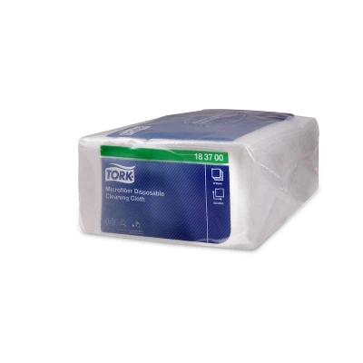 Afbeelding van Tork Microvezel Reinigingsdoek voor eenmalig gebruik 183700