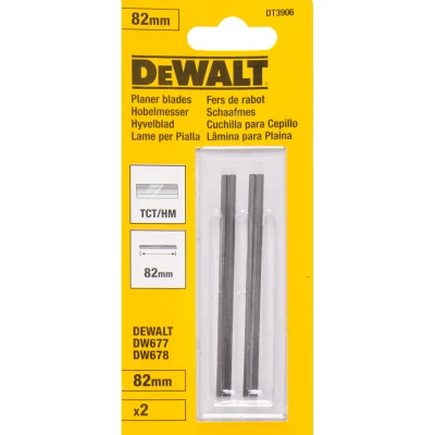 Afbeelding van Dewalt Schaafmessen HM, 82mm (2 Stuks)