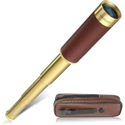 Afbeelding van Soldela ® Lange zicht/monoculaire telescoop vergroting x 25 lens 30 mm wandelen, jacht, boot, vogels en landschappen observeren