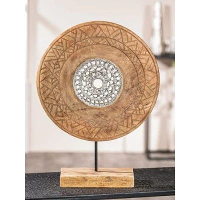 Afbeelding van Casablanca by Gilde Decoratief object Skulptur &quot;Rad&quot; (1 stuk)