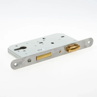 Afbeelding van Nemef Rolschootdeurslot 689/17 pc72 dm60 linkssluitend/rechtssluitend