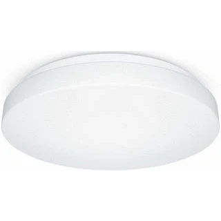 Afbeelding van Steinel sensorarmatuur 15w 322lm 3000k sensor cri80 80 ip54 opbouw beh wit kunststof xh 320x68mm 069728