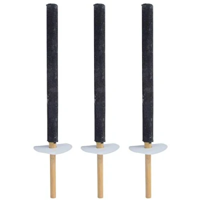 Afbeelding van Wax fakkels set van 36 stuks voor wandel en looptochten (wasfakkels 45 min)
