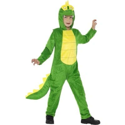 Afbeelding van Onesie krokodil kostuum voor kinderen 116/128