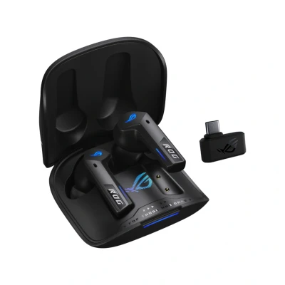 Afbeelding van ASUS ROG Cetra True Wireless SpeedNova Black Draadloze oordopjes Bluetooth In ear Zwart