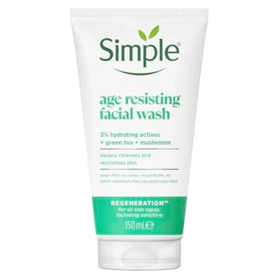 Afbeelding van Simple Regeneratie Age Resisting Gezichtsreiniger 150 ml