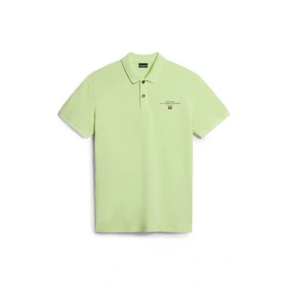 Afbeelding van Napapijri Elbas Poloshirt, Heren, Maat: Small, Yellow sunny
