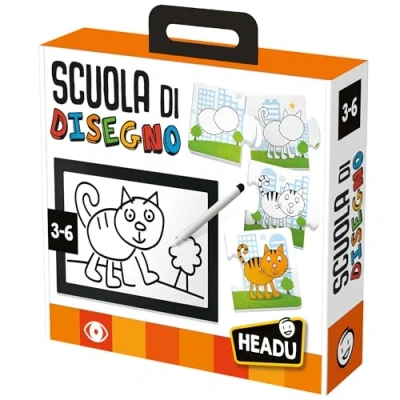 Afbeelding van Headu IT20522 puzzel Contourpuzzel 10 stuk(s) Dieren