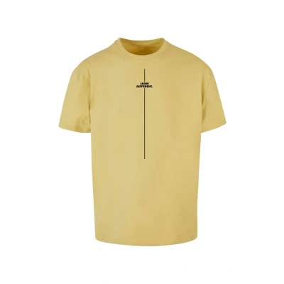 Afbeelding van Merchcode Think Different Heavy Tshirt print, Heren, Maat: Small, Palemoss
