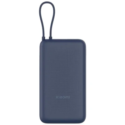 Afbeelding van Xiaomi 33W Power Bank 20.000mAh (geïntegreerde kabel) Blauw