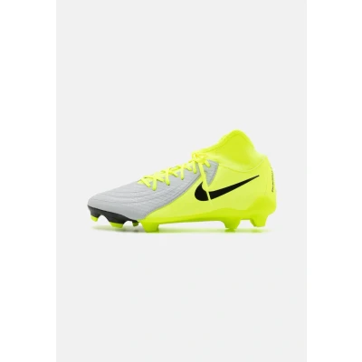 Afbeelding van Nike Performance Phantom LUNA II Academy FG/MG Voetbalschoenen met kunststof noppen, Heren, Maat: 41, Metallic silver/black/volt