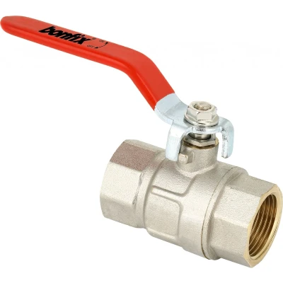 Afbeelding van Bonfix Kogelkraan Rode hendel bediening 3/4&quot;x3/4&quot; PN40 / PN30