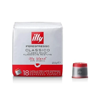 Afbeelding van Illy Iperespresso Classico 6 x 18 koffiecapsules