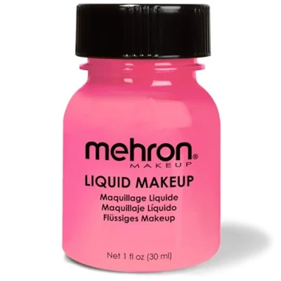 Afbeelding van Mehron Vloeibare Schmink op Waterbasis Roze 30 ml