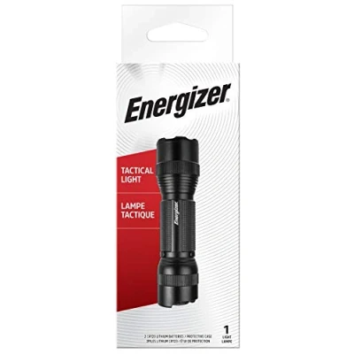 Afbeelding van Energizer Tactische led zaklamp, extreem helder voor kamperen, outdoor en wandelen, batterij inbegrepen