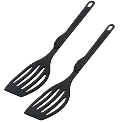 Afbeelding van Westmark 2 spatels, hittebestendig tot 270 C, lengte: 28,3 cm, kunststof, Flonal Plus, zwart, 203522E5