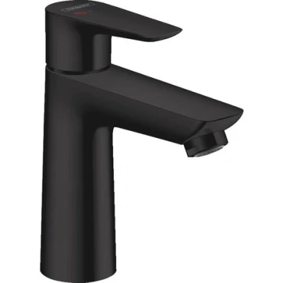 Afbeelding van Hansgrohe talis e eengreeps wastafelmengkraan 110 coolstart zonder afvoer zwart 71714670