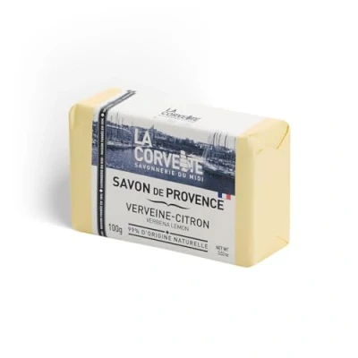 Afbeelding van La Corvette Provence Zeep Citroenverbena 100g Handzeep Natuurlijk Zonder Palmolie Zacht voor de Huid