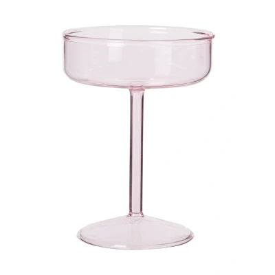 Afbeelding van Hay Tint Coupe champagne glas 20 cl set van 2 Roze