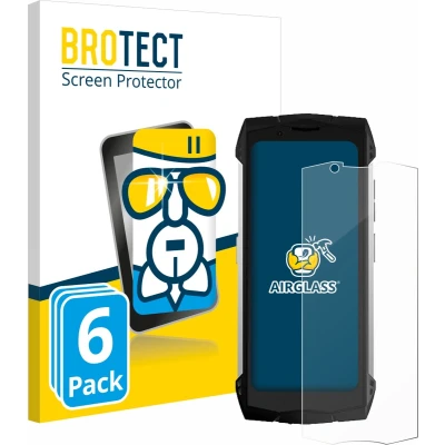 Afbeelding van BROTECT Screenprotector voor Doogee S Mini Folie Beschermfolie Beschermglas transparant (6 Stuks)